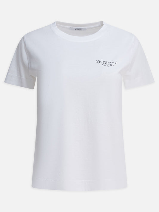 Crewneck t-shirts Logo  White - Givenchy Women | PDP | VIETTI Online Store 
