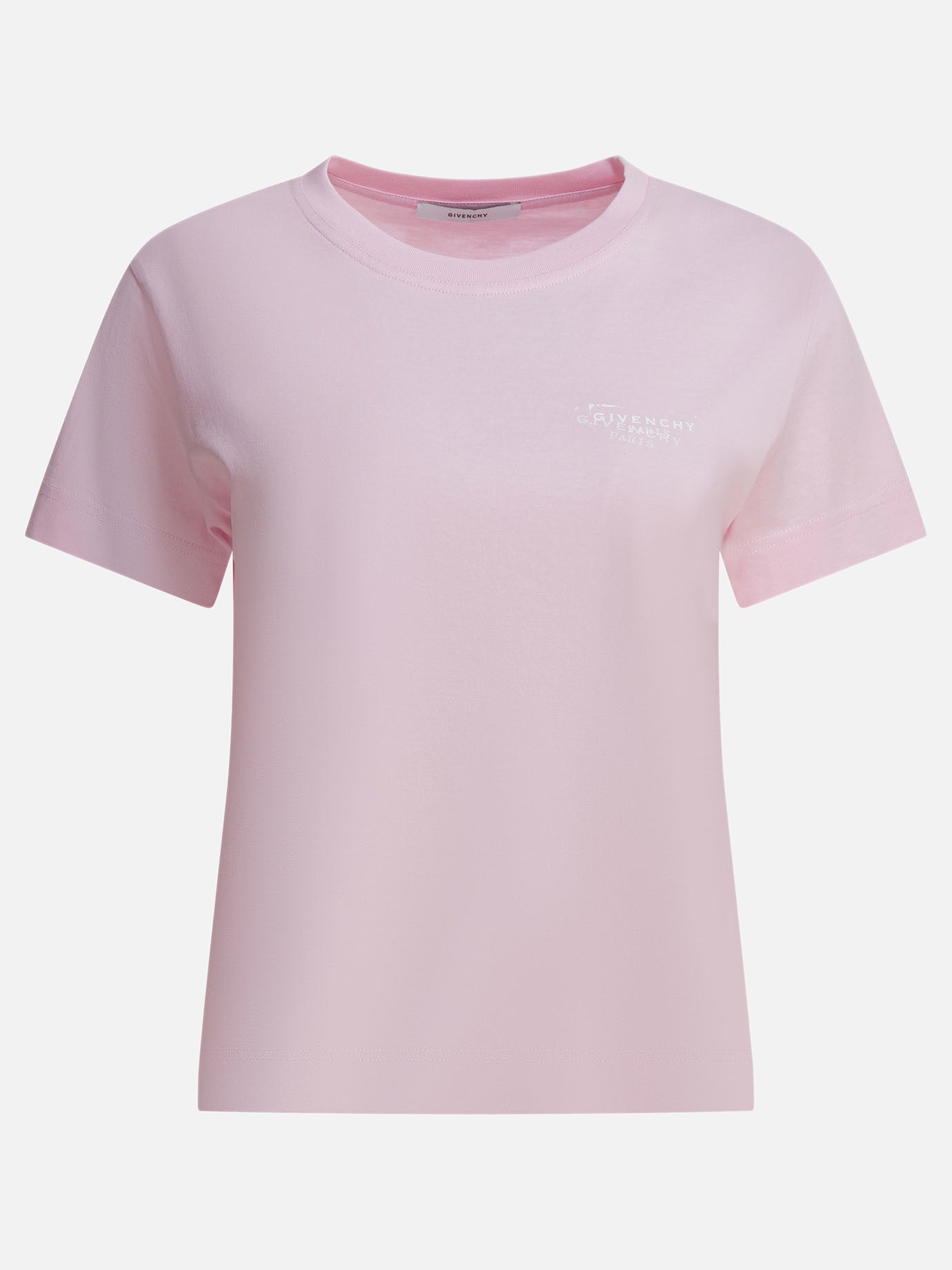 Crewneck t-shirts Logo  Pink - Givenchy Women | PDP | VIETTI Online Store | Zoom-Modal
