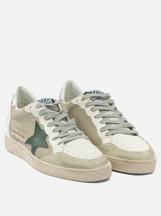 Low top sneakers 50% polyester 42% cow leather 8% polyamide - 100% rubber  White - Golden Goose Men | VIETTI Online Store | 2
