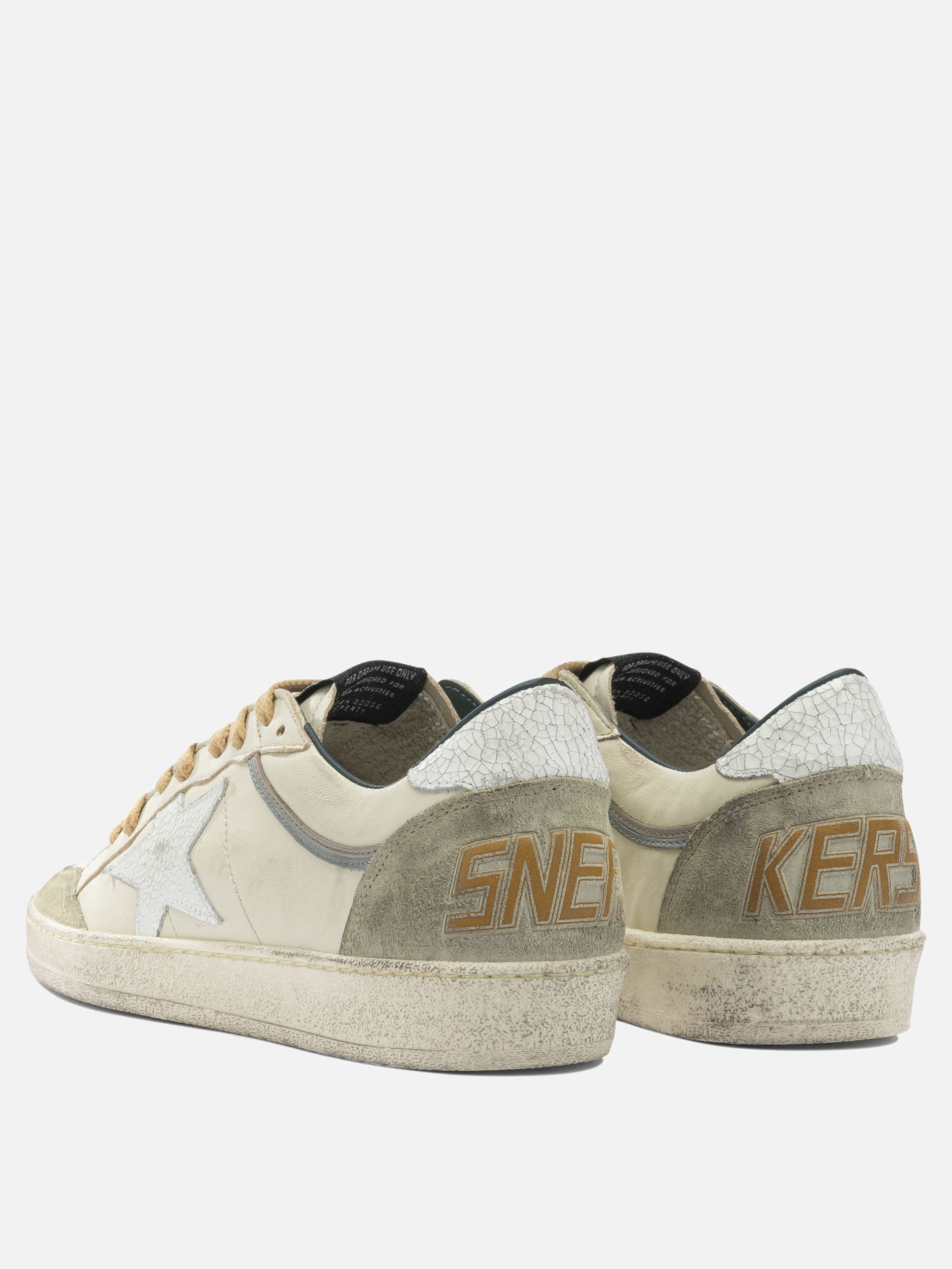 Low top sneakers 72% ovine leather 28% cow leather - 100% rubber  White - Golden Goose Men | PDP | VIETTI Online Store | thumbnail_4