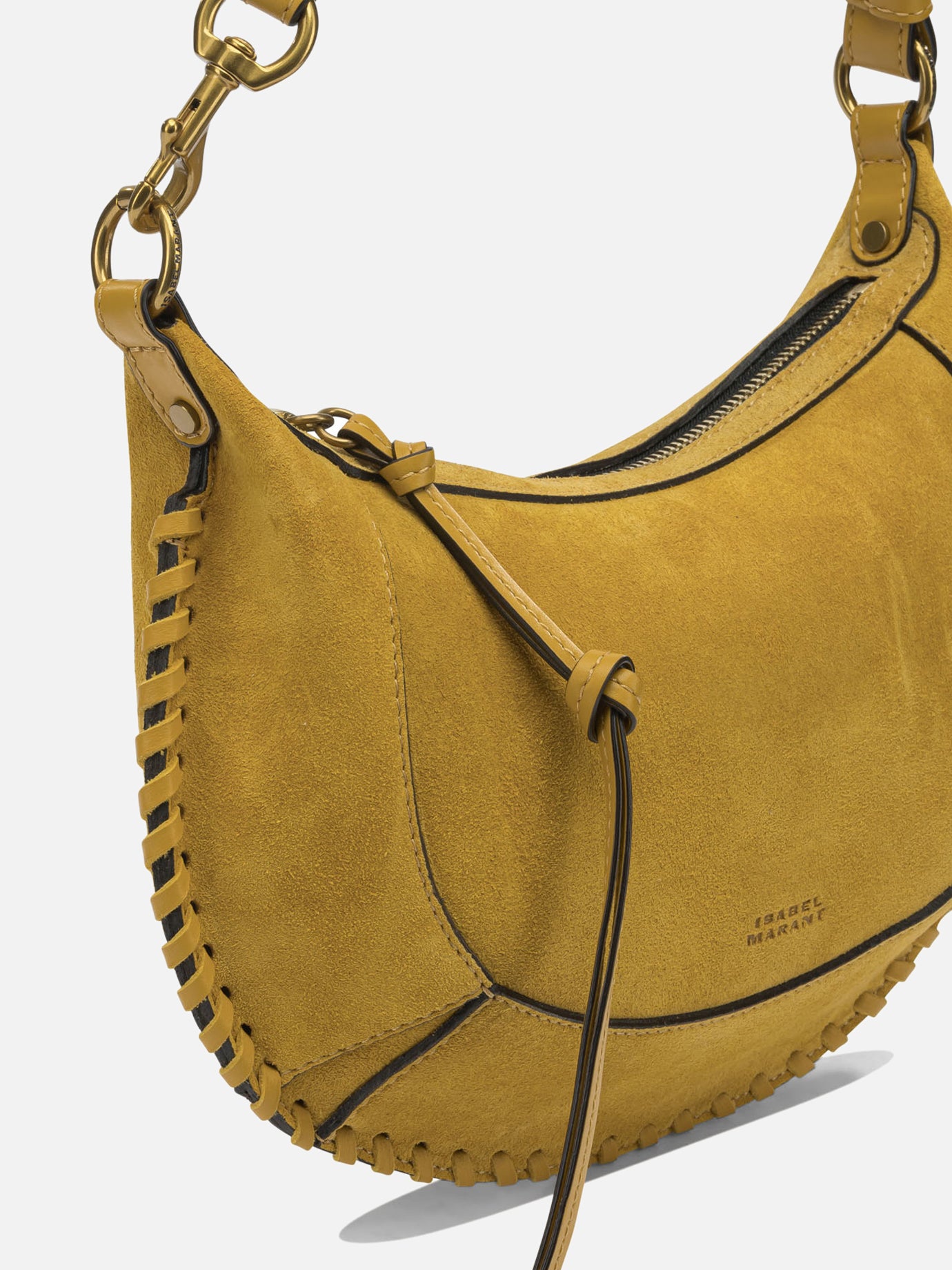 Small bags 100% calf velvet leather  Yellow - Isabel Marant Women | PDP | VIETTI Online Store | thumbnail_4