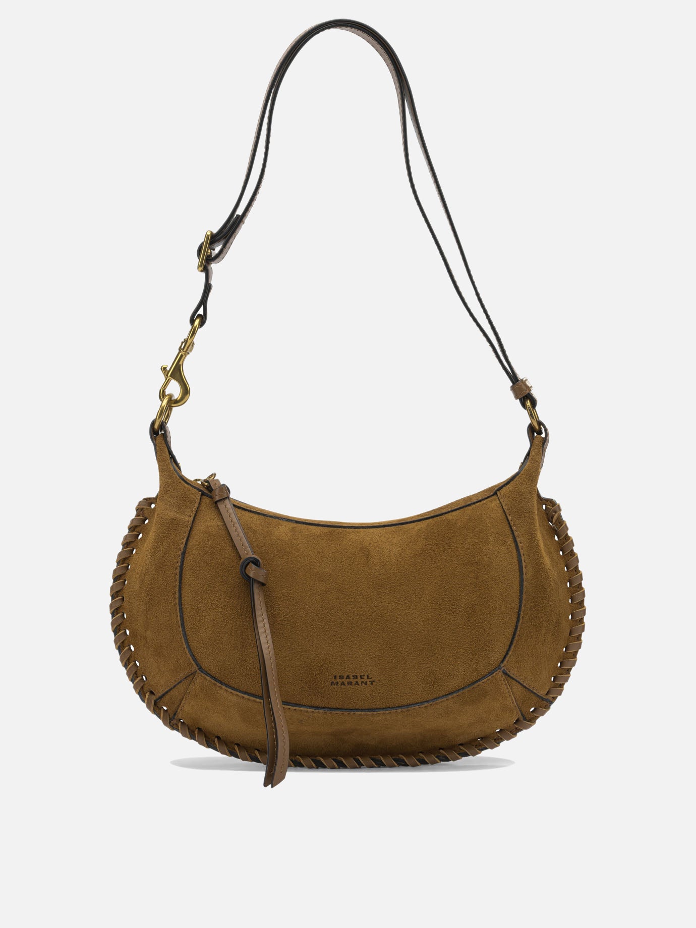 Small bags 100% calf velvet leather  Brown - Isabel Marant Women | PDP | VIETTI Online Store | Zoom-Modal
