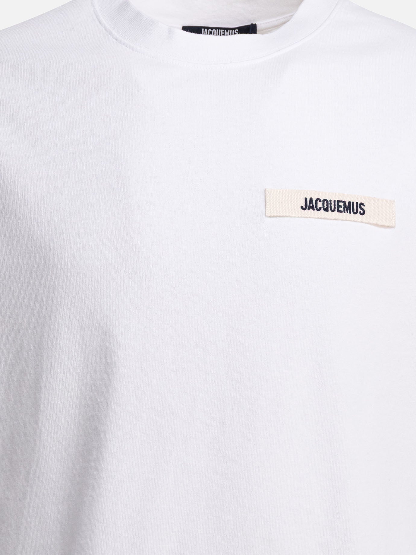 Crewneck t-shirts Logo  White - Jacquemus Men | PDP | VIETTI Online Store | thumbnail_3