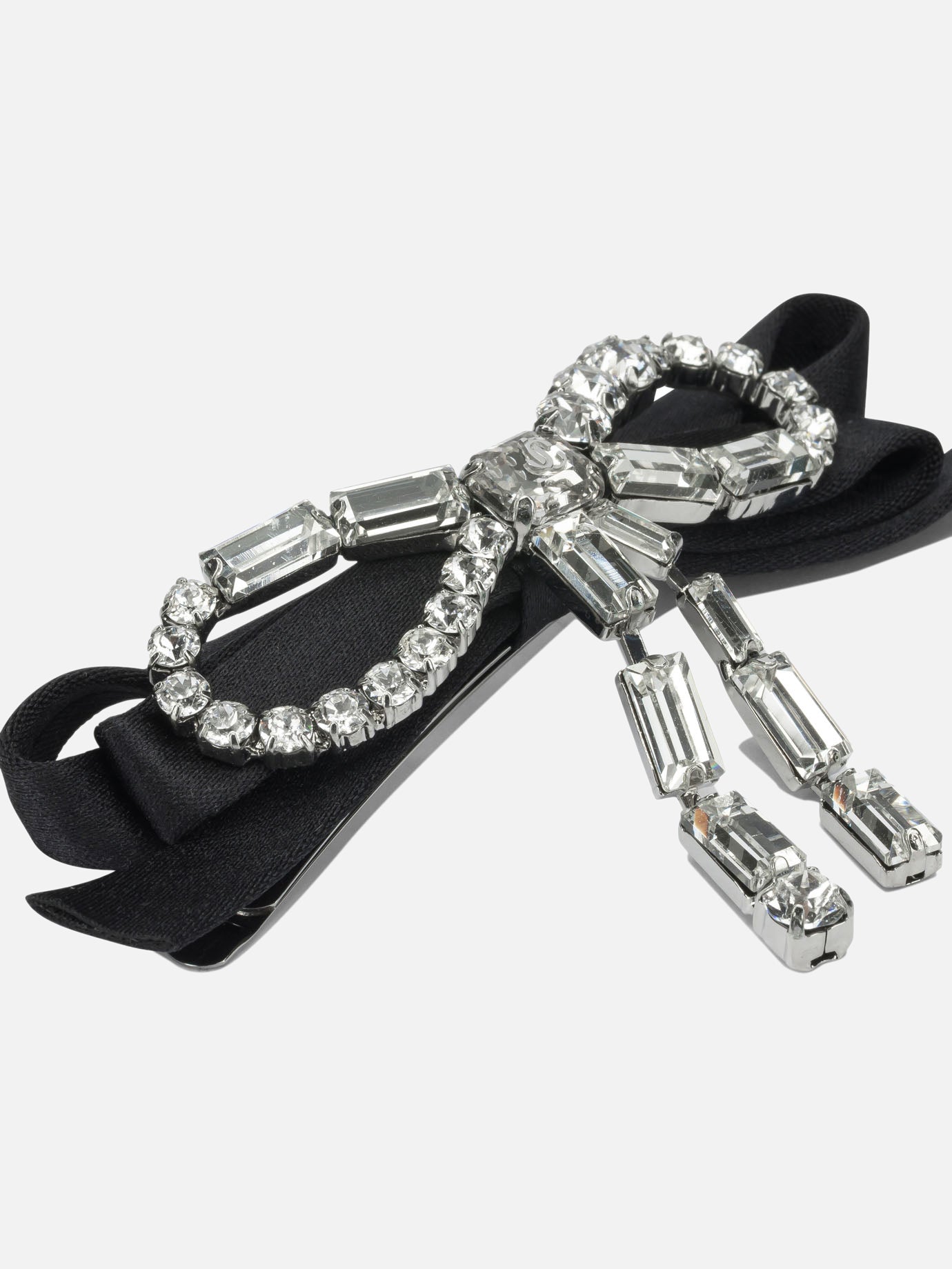 Hair clips 60% steel 20% crystal 20% polyester  Black - Jimmy Choo Women | PDP | VIETTI Online Store | thumbnail_2