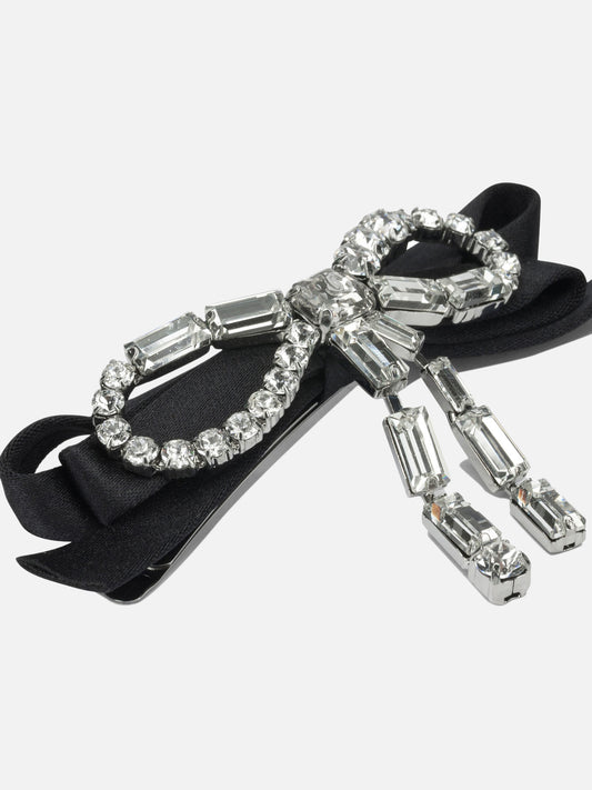 Hair clips 60% steel 20% crystal 20% polyester  Black - Jimmy Choo Women | PLP | VIETTI Online Store | 2
