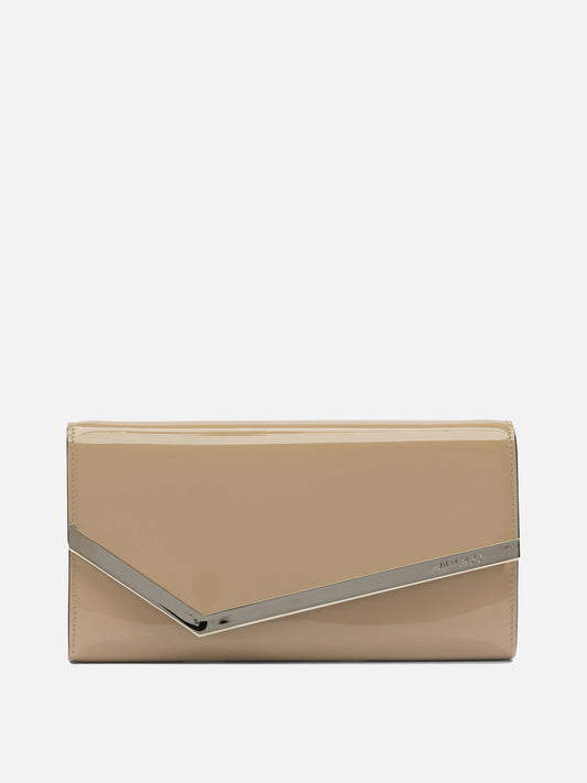 Pouch 55% calf 35% lamb 10% brass  Gold - Jimmy Choo Women | PDP | VIETTI Online Store 
