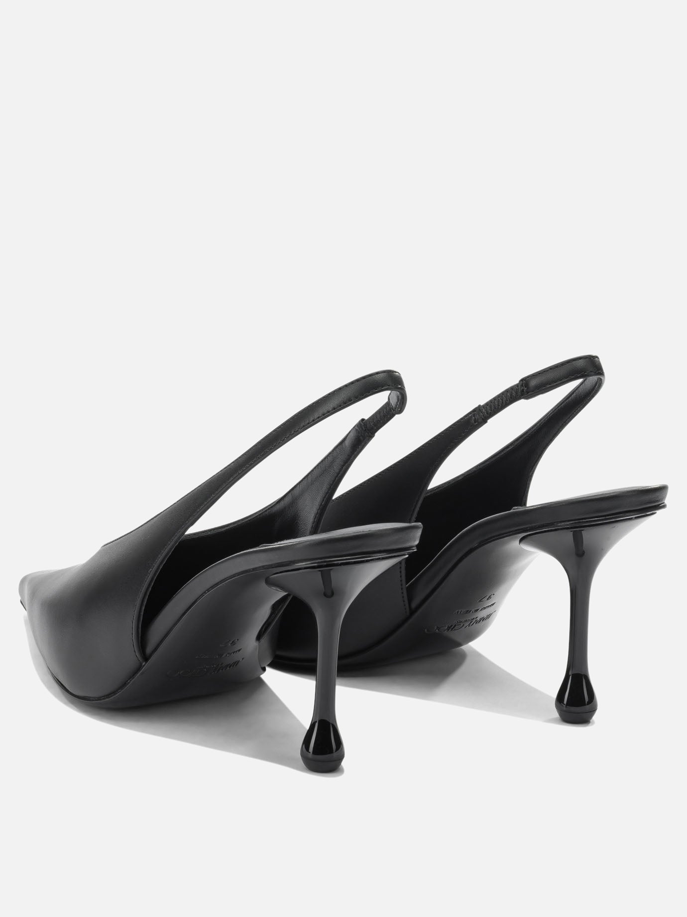 Slingbacks 87% leather 5% salpa 5% plastic 3% metal - 50% calf 50% rubber  Black - Jimmy Choo Women | PDP | VIETTI Online Store | Zoom-Modal_4
