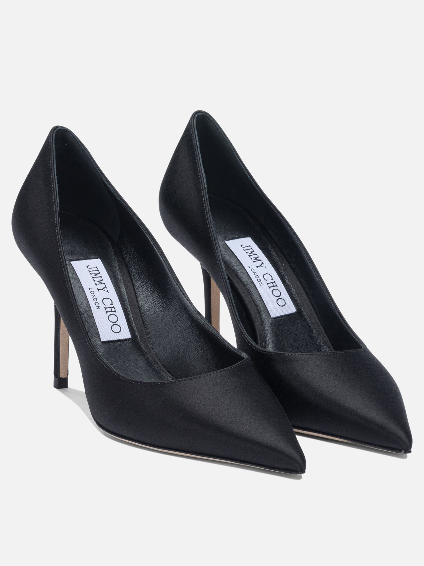 Pumps 77% textile 10% leather 5% salpa 5% plastic 3% metal - 100% calf  Black - Jimmy Choo Women | PDP | VIETTI Online Store | thumbnail_2