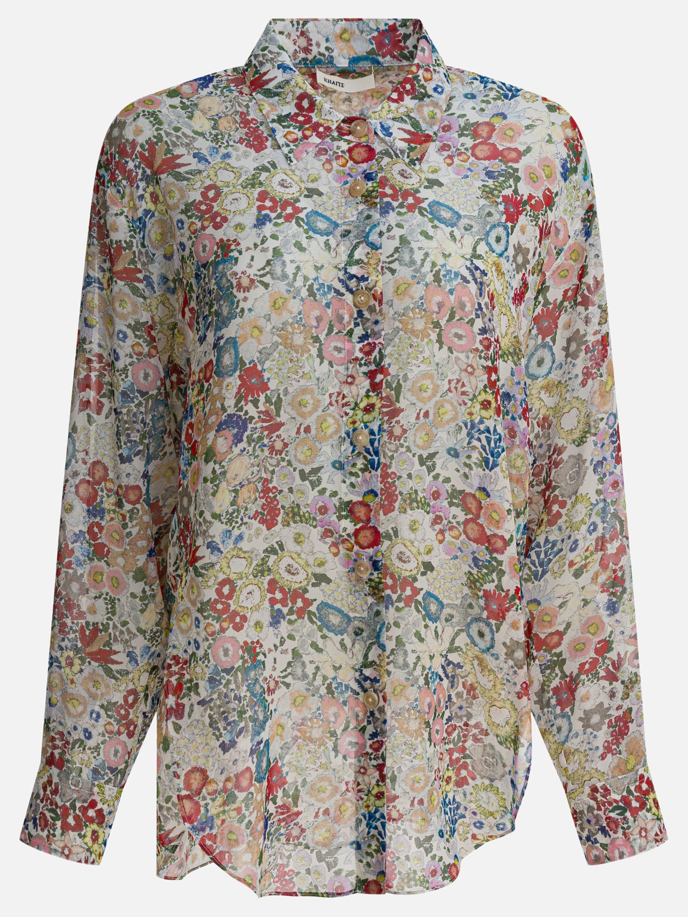 Casual shirts Floral  White - Khaite Women | PDP | VIETTI Online Store | Zoom-Modal
