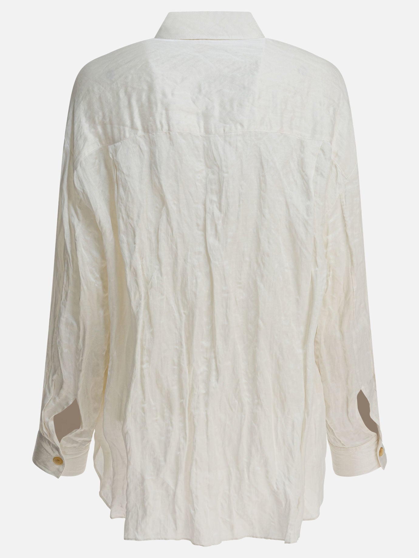 Casual shirts Solid colour  Grey - Khaite Women | PDP | VIETTI Online Store | thumbnail_2