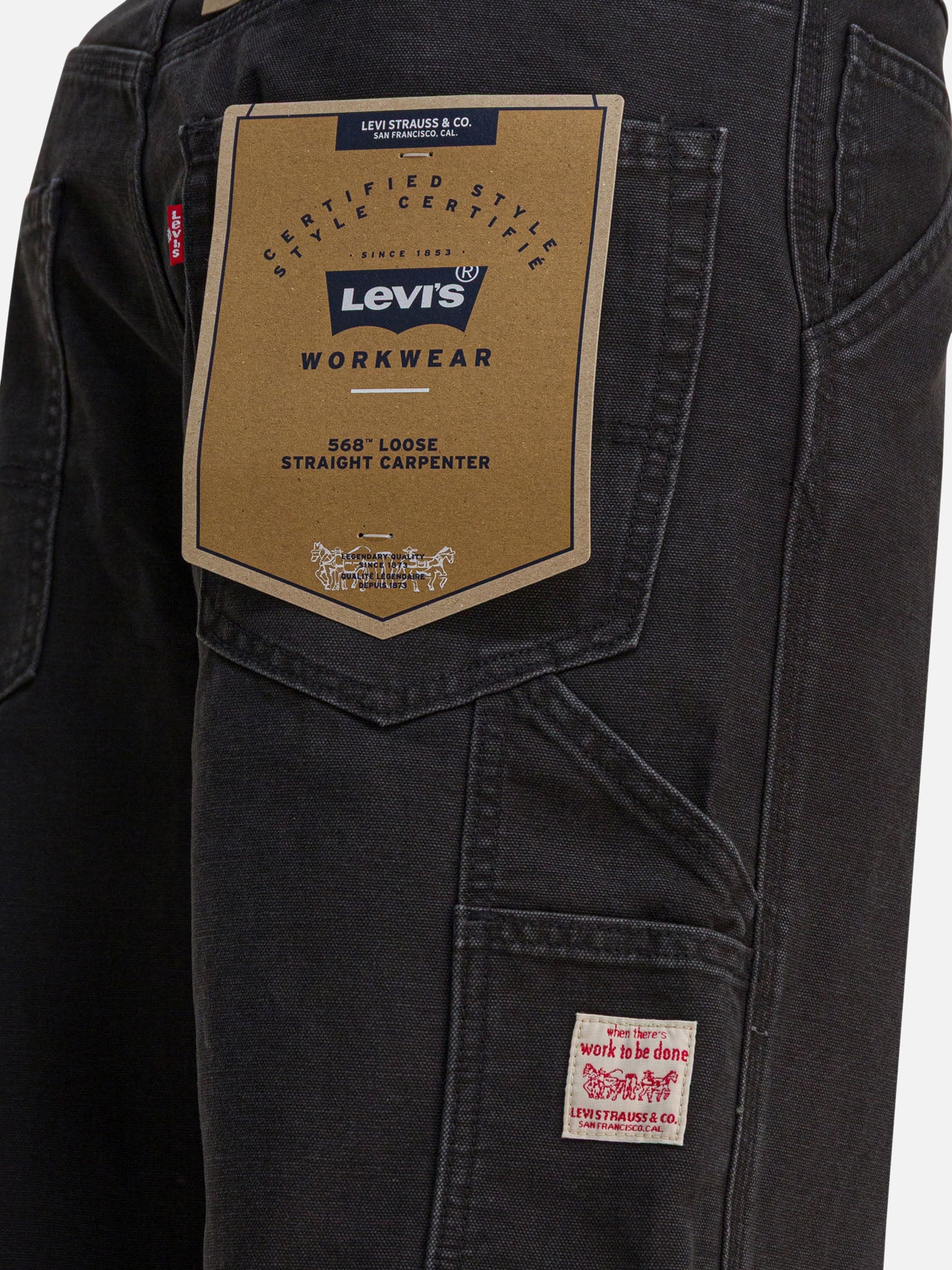 Wide-leg jeans Solid colour  Blue - Levi's Men | PDP | VIETTI Online Store | Zoom-Modal_4
