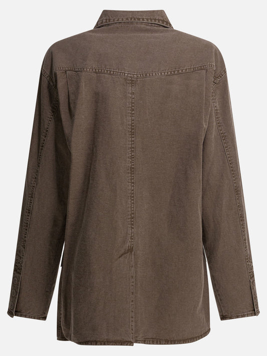 Quilted & Utility Jackets Tinta unita  Brown - Marant Étoile Women | PLP | VIETTI Online Store | 2

