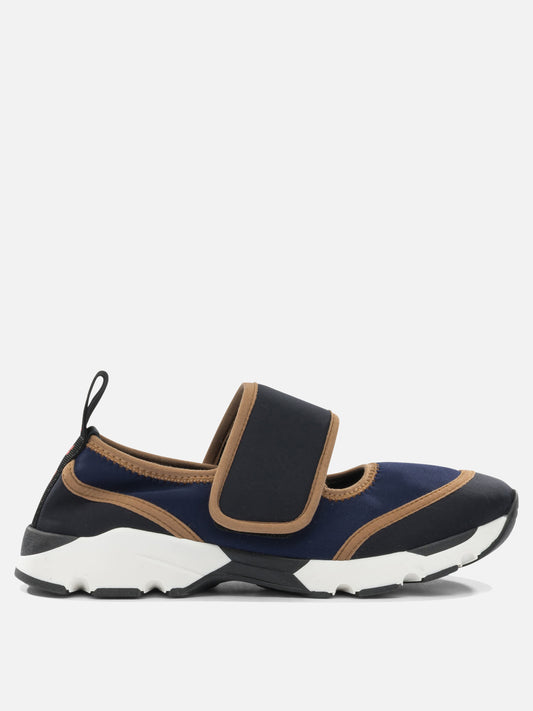 Low top sneakers 80% polyamide 20% elastane - 100% rubber  Blue - Marni Women | PLP | VIETTI Online Store 
