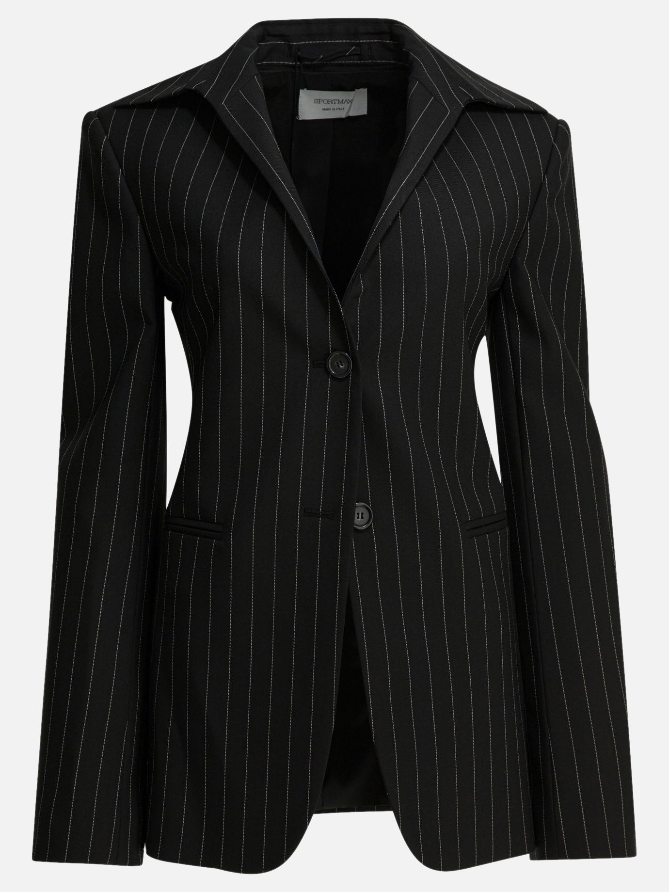 Blazers Pinstriped  Black - Max Mara Sportmax Women | PDP | VIETTI Online Store | Zoom-Modal
