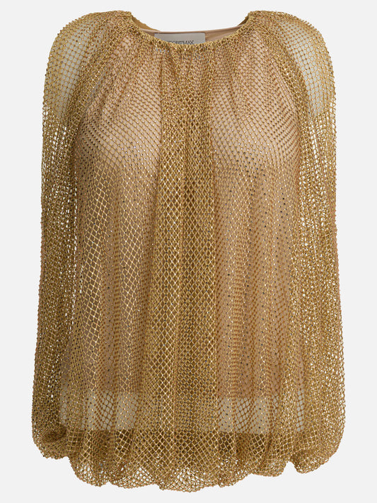 Casual tops Textured knit  Gold - Max Mara Sportmax Women | PLP | VIETTI Online Store 
