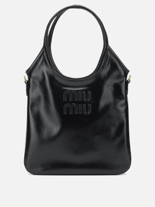 Small bags 100% calf leather  Black - Miu Miu Women | PDP | VIETTI Online Store 
