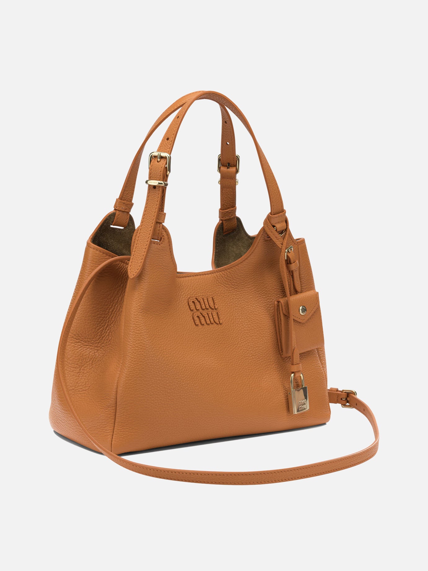 Small bags 100% calf leather  Orange - Miu Miu Women | PDP | VIETTI Online Store | thumbnail_2