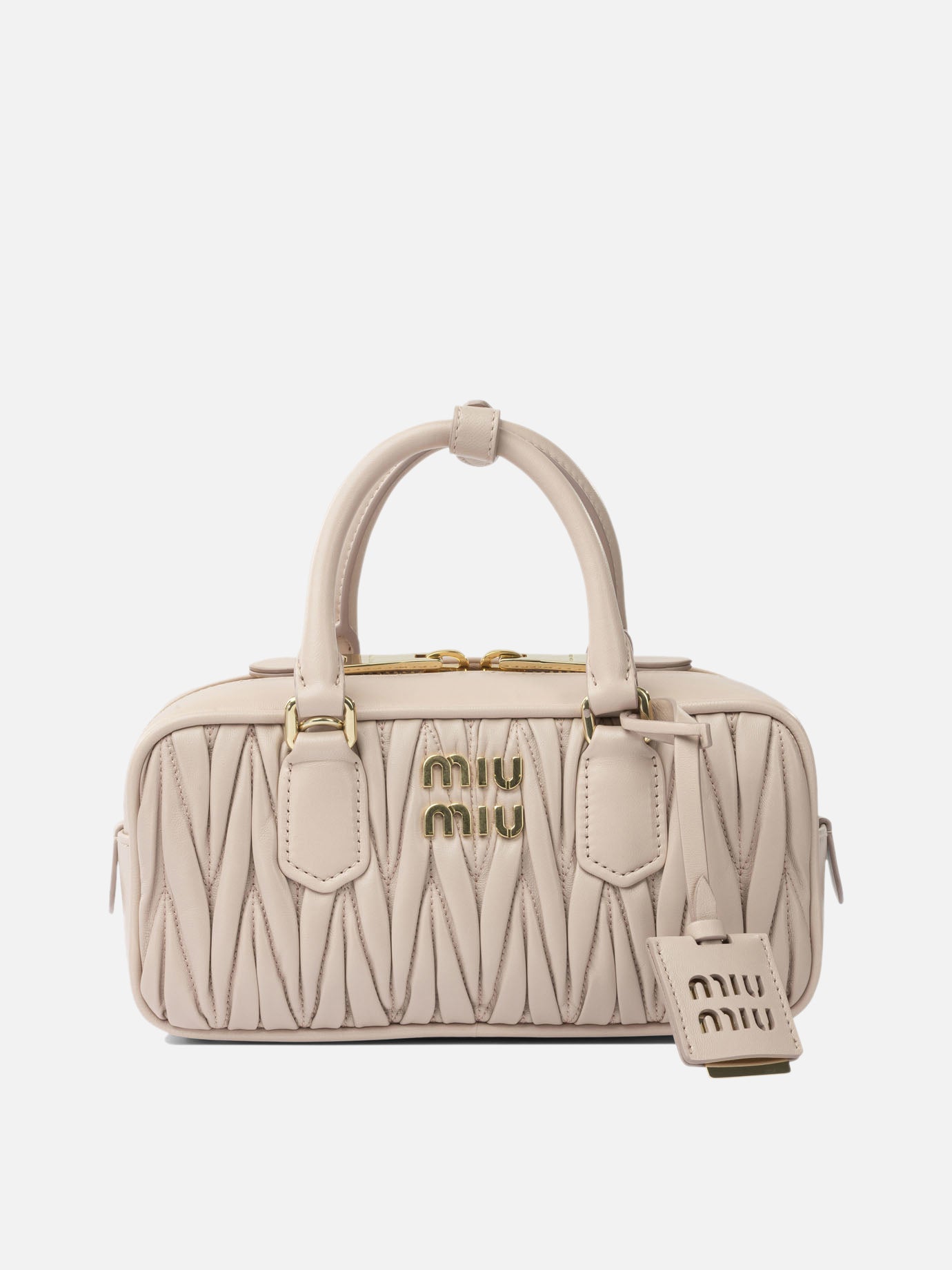 Small bags Logo  Pink - Miu Miu Women | PDP | VIETTI Online Store | Zoom-Modal
