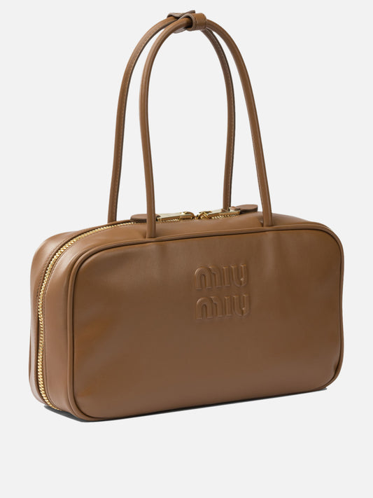 Medium bags 100% calf leather  Brown - Miu Miu Women | PDP | VIETTI Online Store | 2

