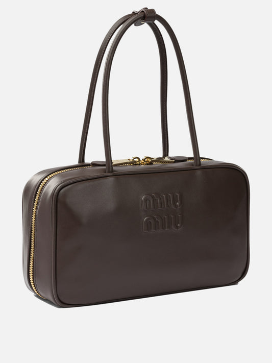 Medium bags 100% calf leather  Brown - Miu Miu Women | PDP | VIETTI Online Store | 2
