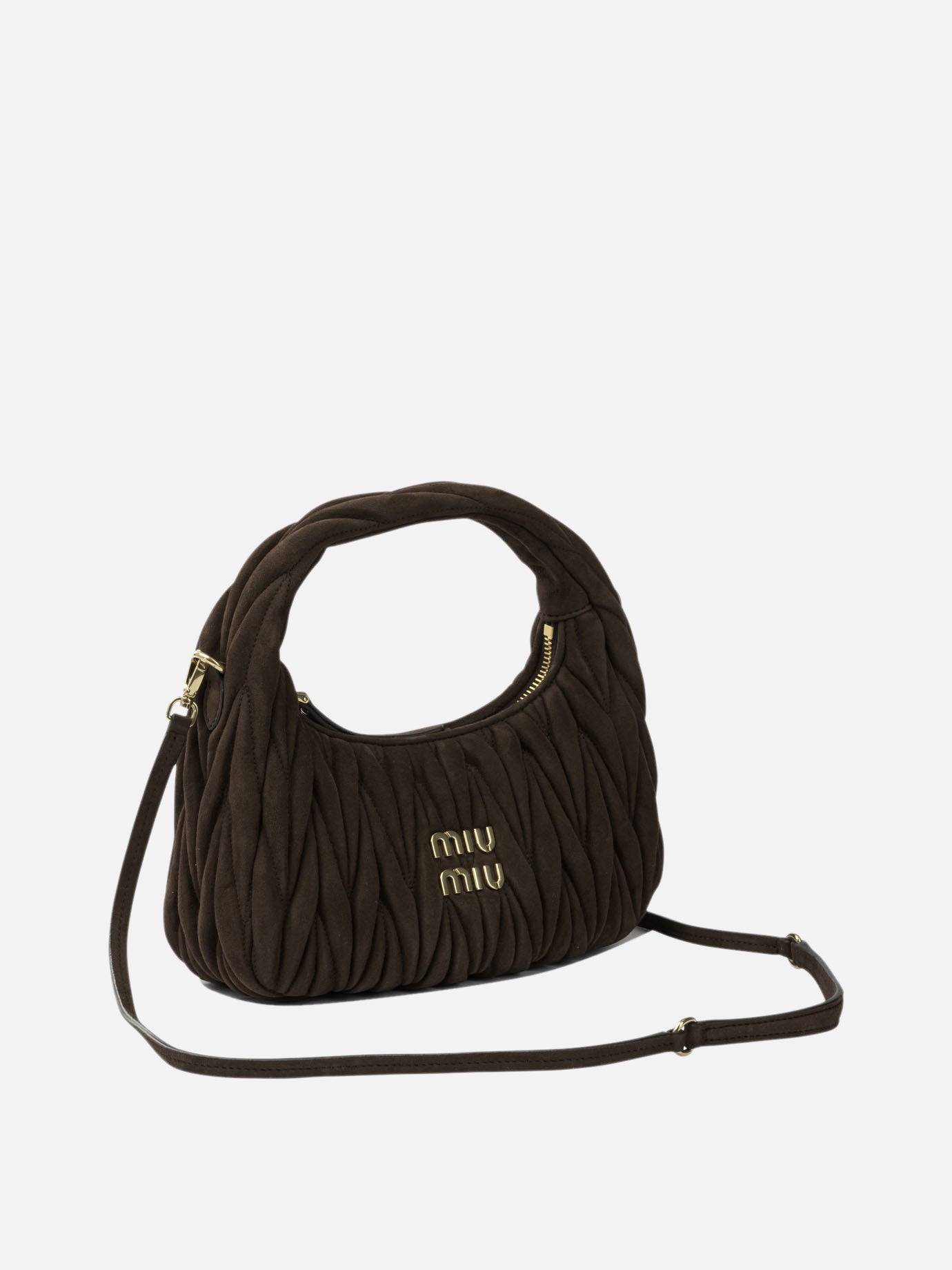 Small bags 100% lamb leather  Brown - Miu Miu Women | PDP | VIETTI Online Store | Zoom-Modal_2
