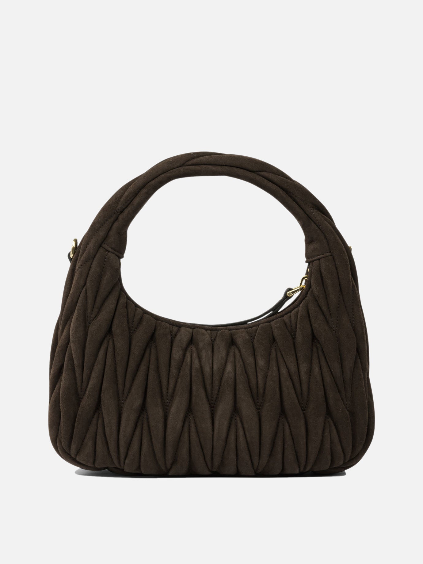 Small bags 100% lamb leather  Brown - Miu Miu Women | PDP | VIETTI Online Store | thumbnail_3