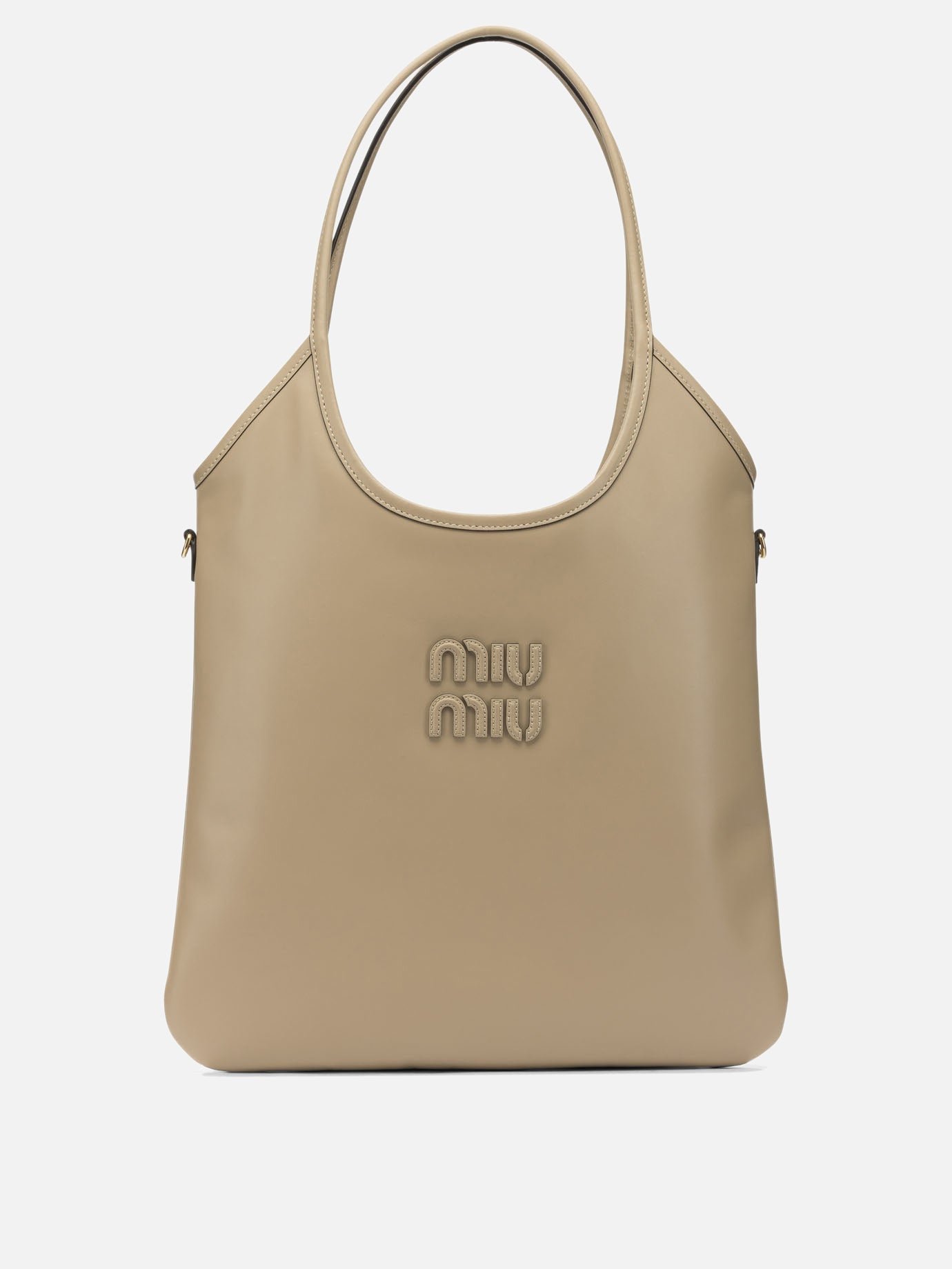 Large bags 100% calf leather  Beige - Miu Miu Women | PDP | VIETTI Online Store | thumbnail