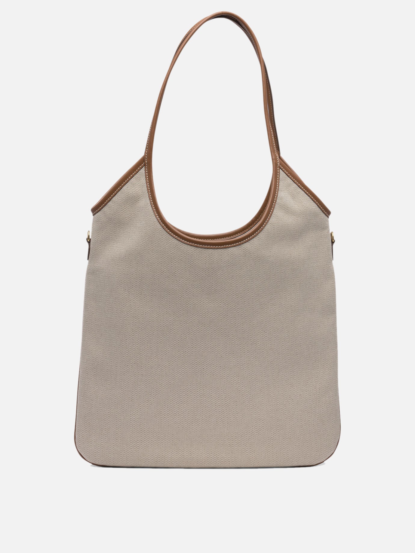Medium bags 100% cotton 100% calf leather  Beige - Miu Miu Women | PDP | VIETTI Online Store | Zoom-Modal_3
