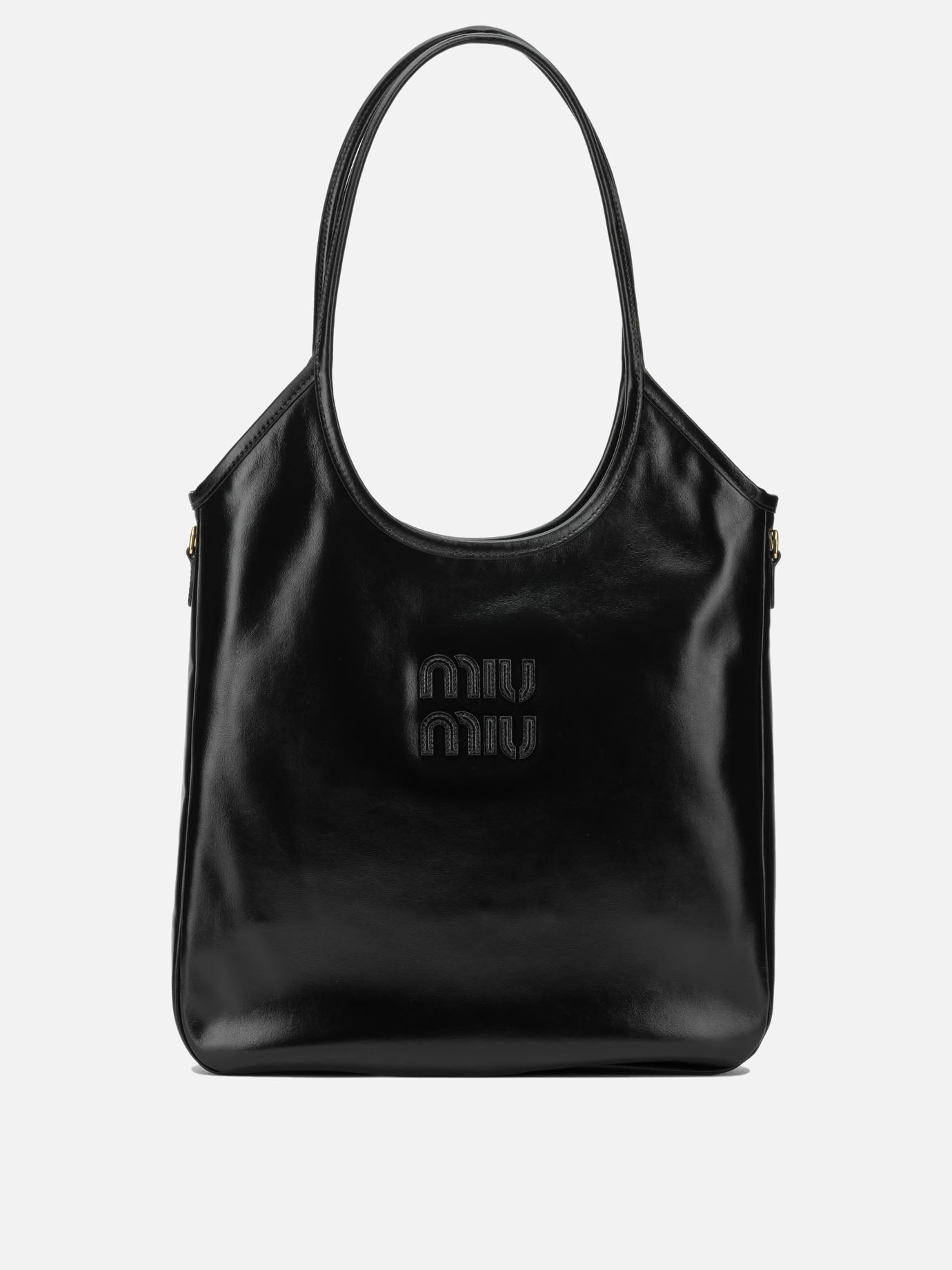 Medium bags 100% calf leather  Black - Miu Miu Women | PDP | VIETTI Online Store | Zoom-Modal
