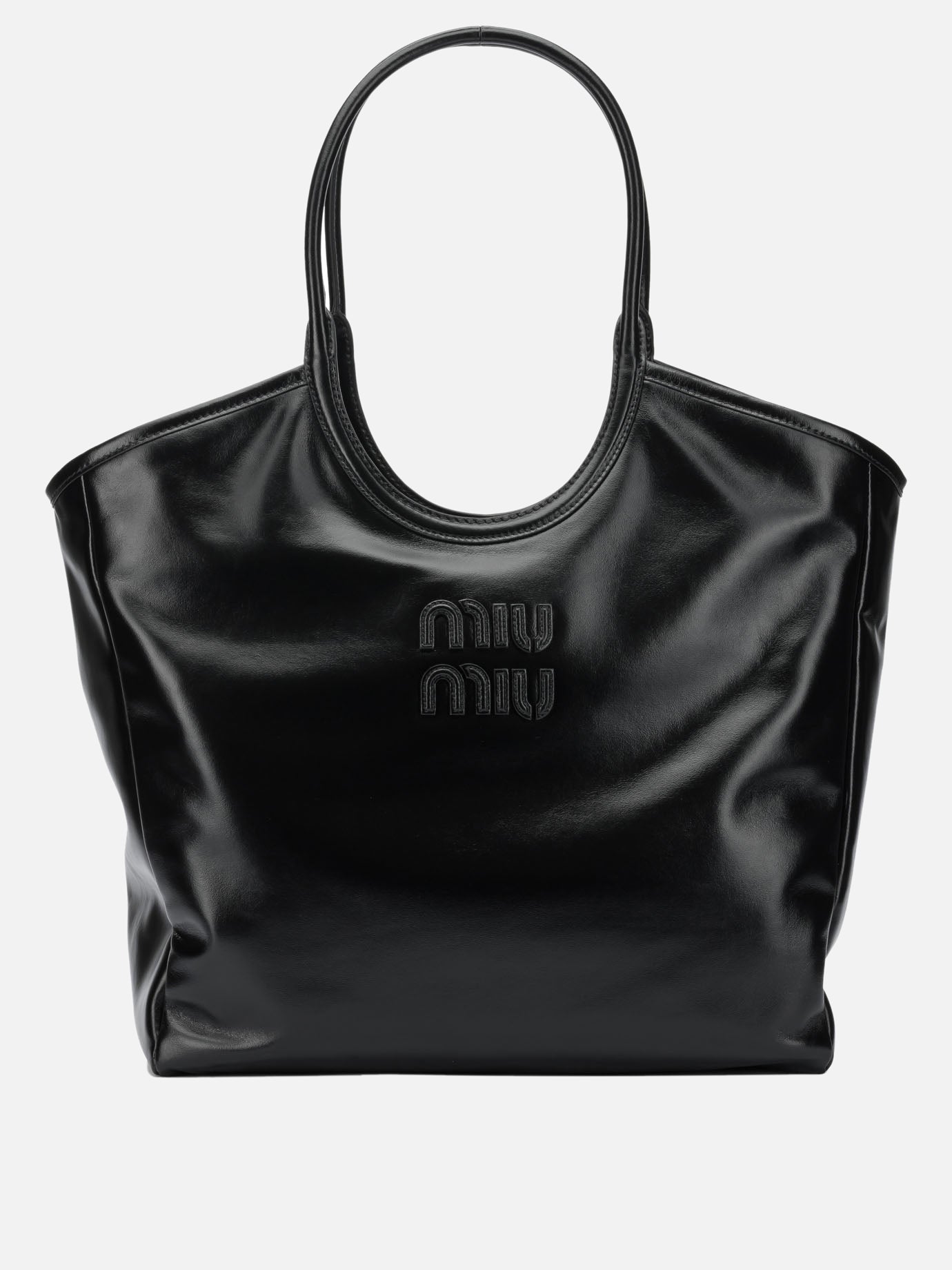Medium bags 100% calf leather  Black - Miu Miu Women | PDP | VIETTI Online Store | thumbnail