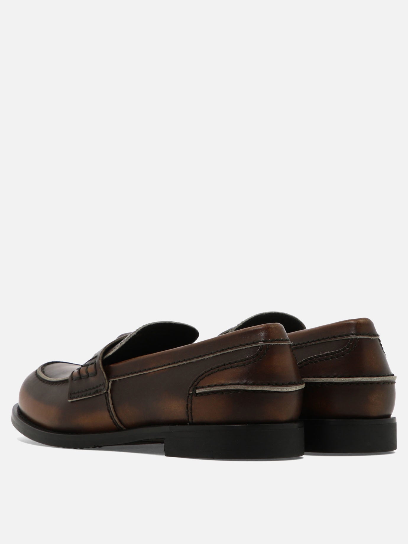 Loafers 100% calf leather  Brown - Miu Miu Women | PDP | VIETTI Online Store | Zoom-Modal_4
