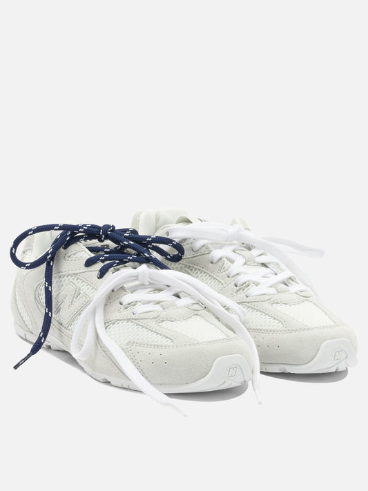 Low top sneakers 100% calf leather - 100% polyester  White - Miu Miu Women | PDP | VIETTI Online Store | 2
