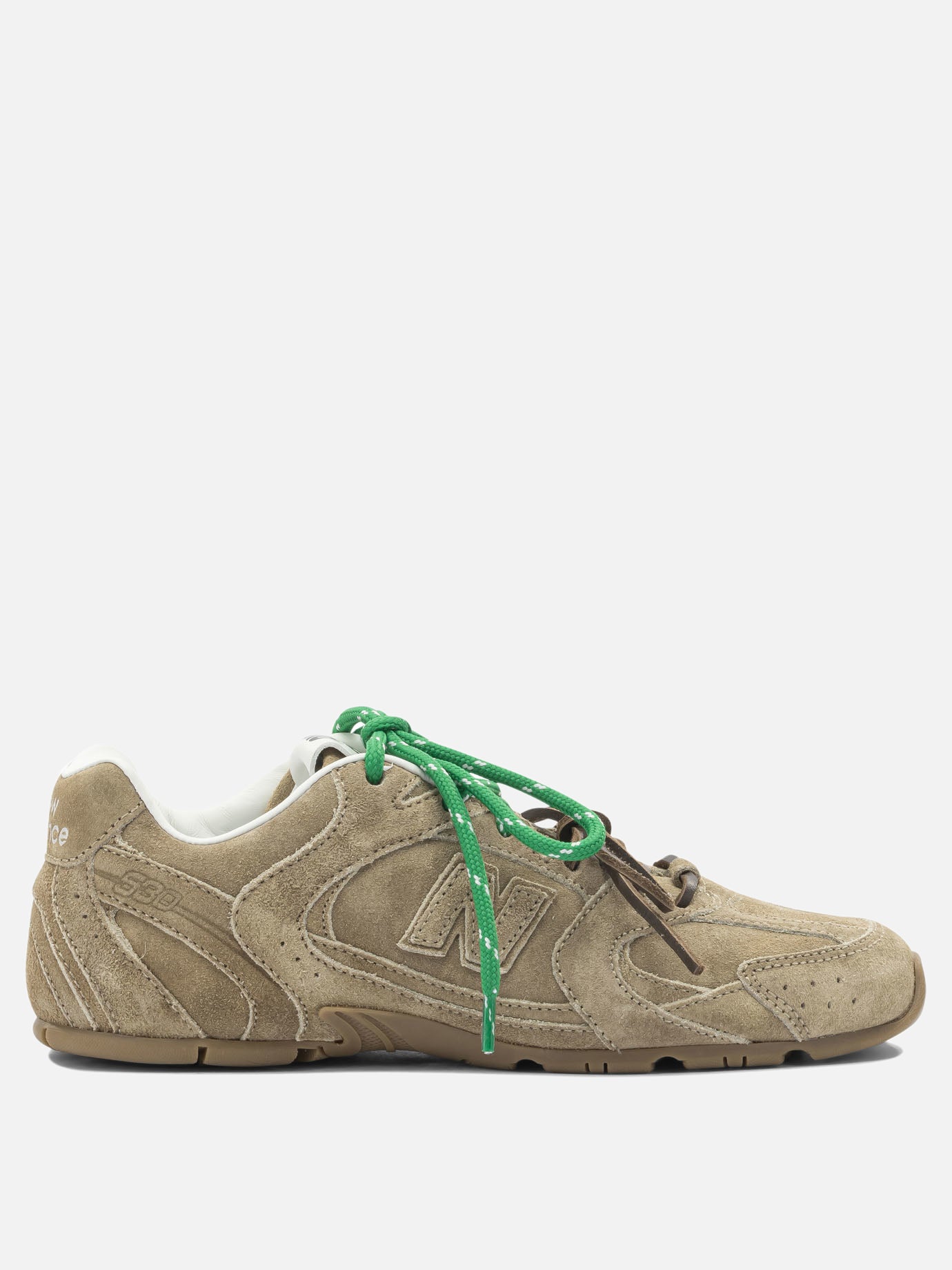 Low top sneakers 100% calf leather  Brown - Miu Miu Women | PDP | VIETTI Online Store | thumbnail