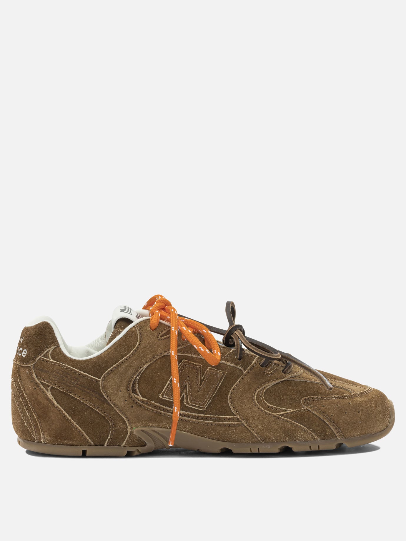 Low top sneakers 100% calf leather  Brown - Miu Miu Women | PDP | VIETTI Online Store | thumbnail