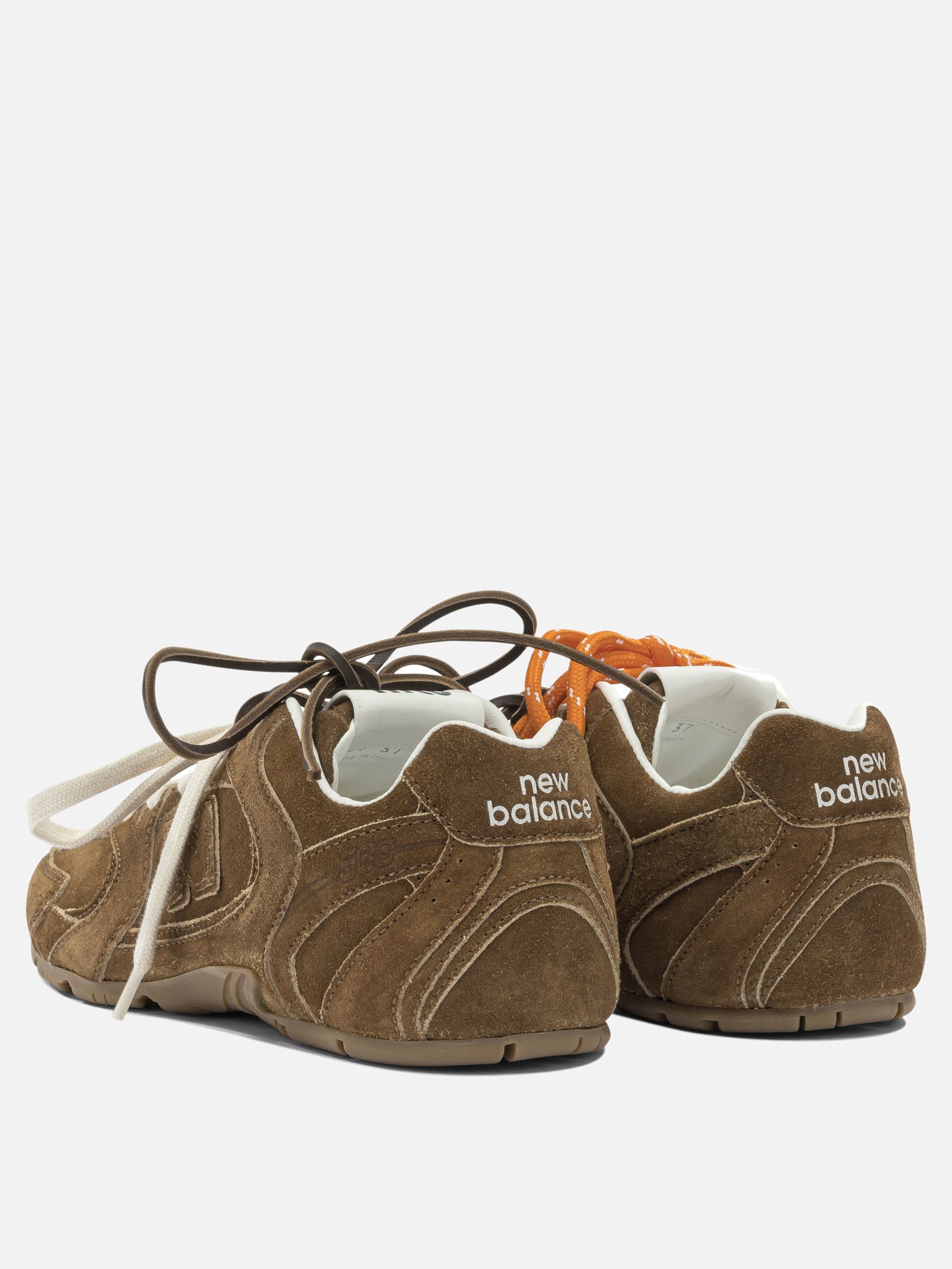 Low top sneakers 100% calf leather  Brown - Miu Miu Women | PDP | VIETTI Online Store | thumbnail_4