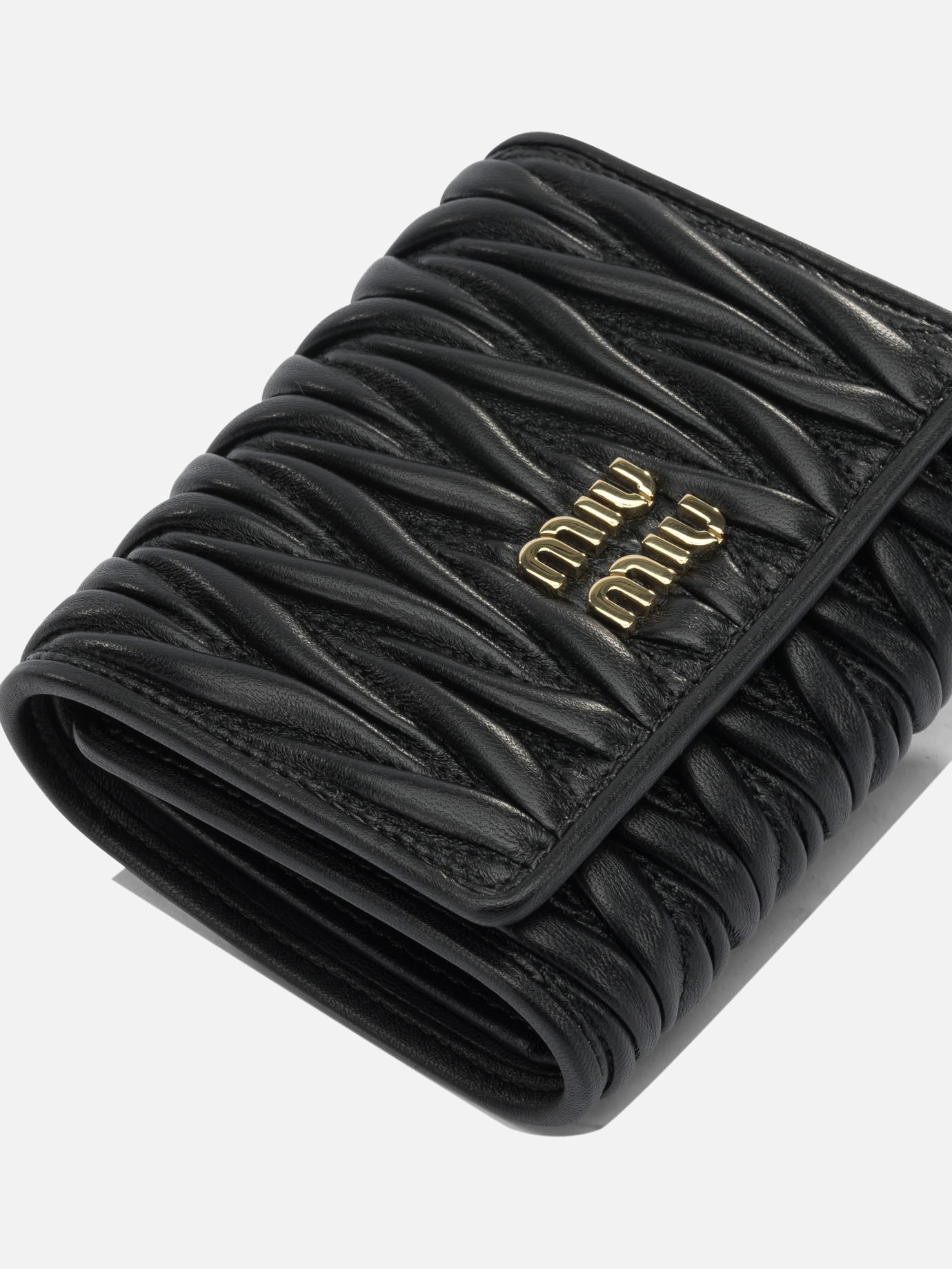 Wallets 100% lamb leather  Black - Miu Miu Women | PDP | VIETTI Online Store | Zoom-Modal_4
