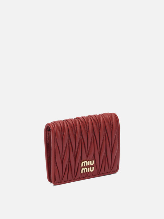 Wallets 100% lamb leather  Red - Miu Miu Women | PDP | VIETTI Online Store | 2
