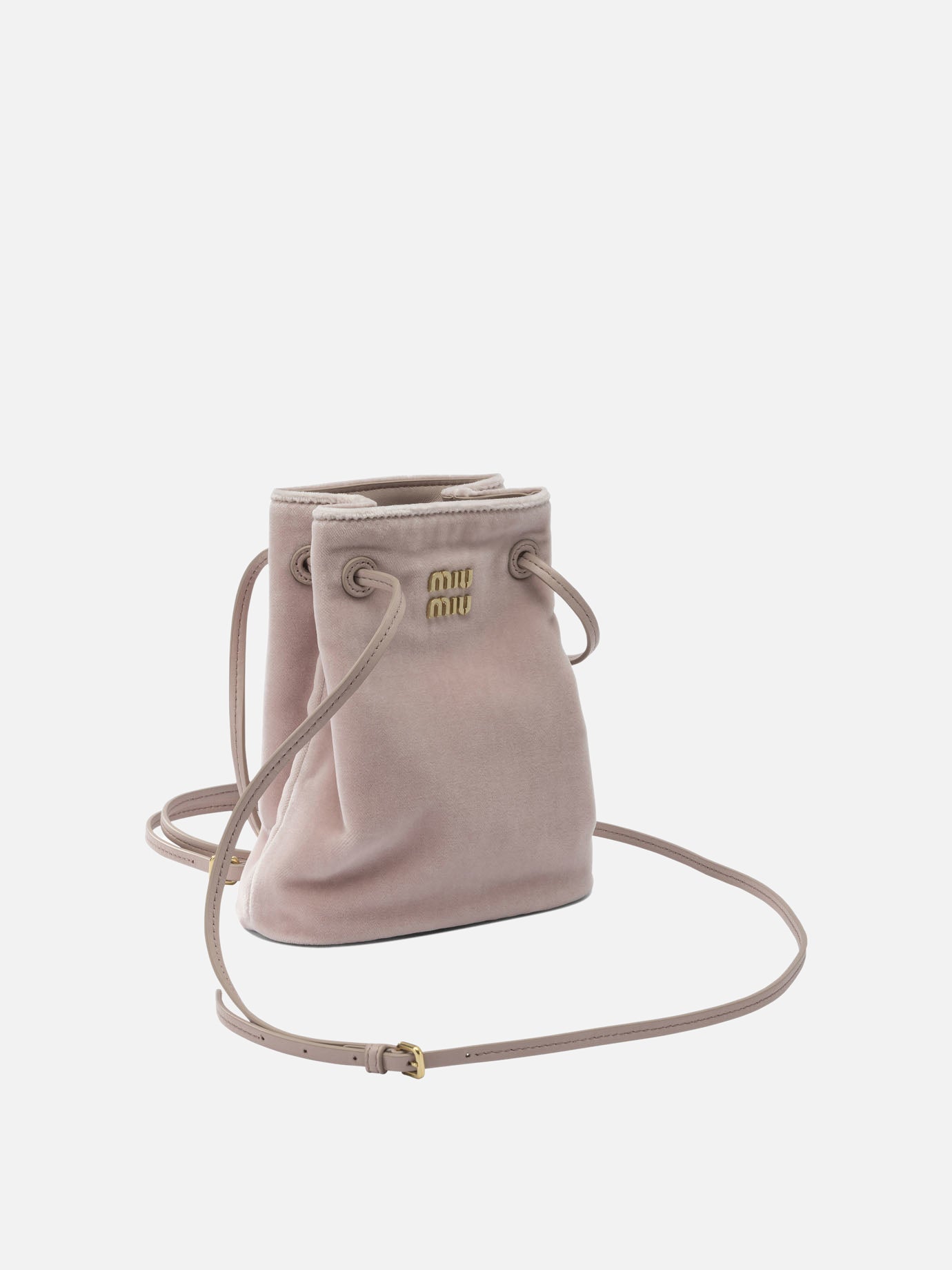Mini bags 100% cotton - 100% lamb leather  Pink - Miu Miu Women | PDP | VIETTI Online Store | Zoom-Modal_2
