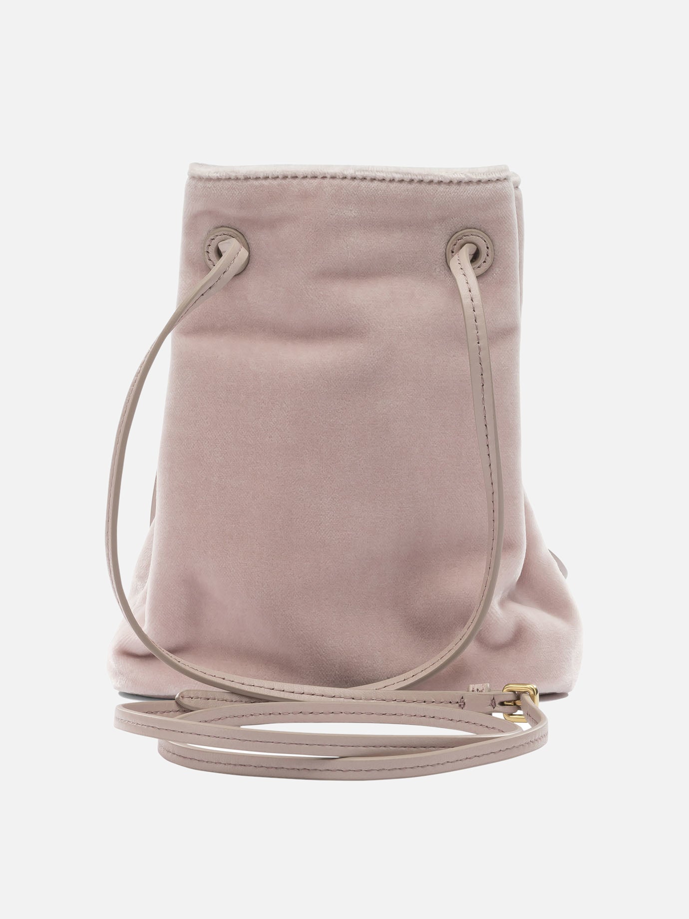 Mini bags 100% cotton - 100% lamb leather  Pink - Miu Miu Women | PDP | VIETTI Online Store | Zoom-Modal_3
