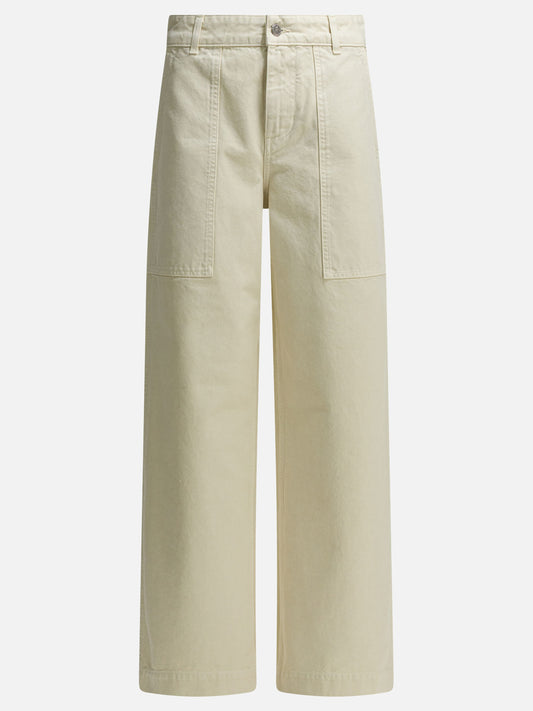 Leisure trousers Solid colour  Beige - Moncler Women | PLP | VIETTI Online Store 
