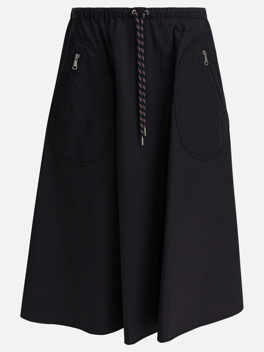 Midi skirts Solid colour  Blue - Moncler Women | PLP | VIETTI Online Store 
