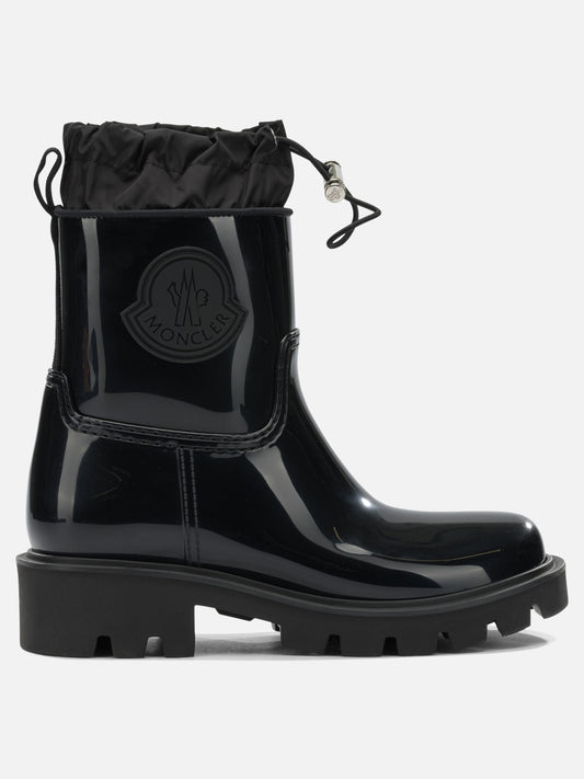Rain boots 100% polyamide - 100% rubber  Black - Moncler Women | PLP | VIETTI Online Store 
