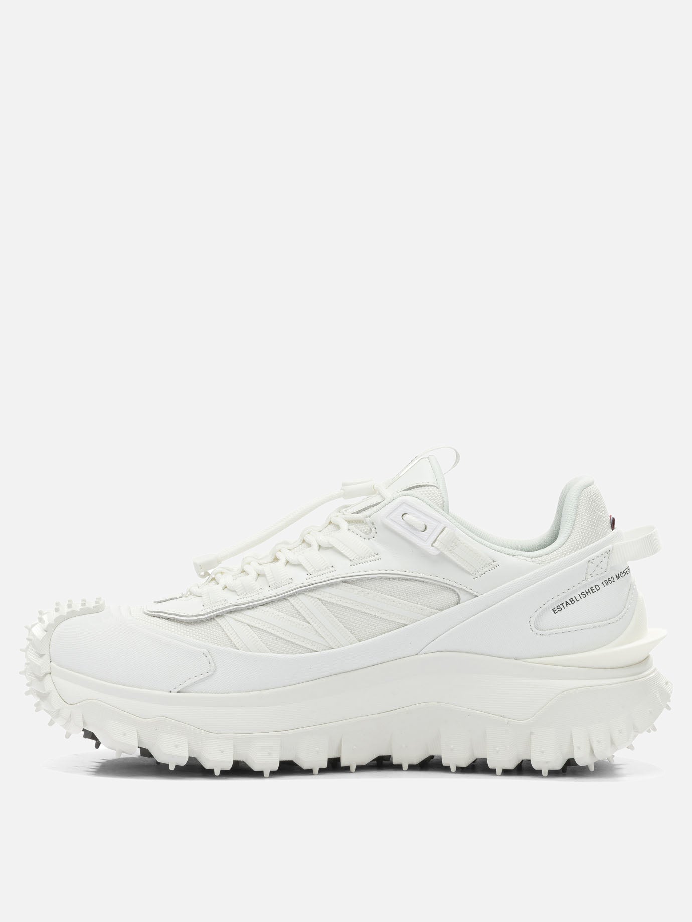 Low top sneakers 100% polyamide - 100% rubber  White - Moncler Men | PDP | VIETTI Online Store | thumbnail_3