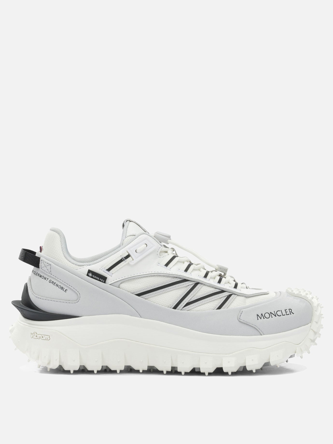 Low top sneakers 100% polyamide - 100% rubber  White - Moncler Men | PDP | VIETTI Online Store | thumbnail