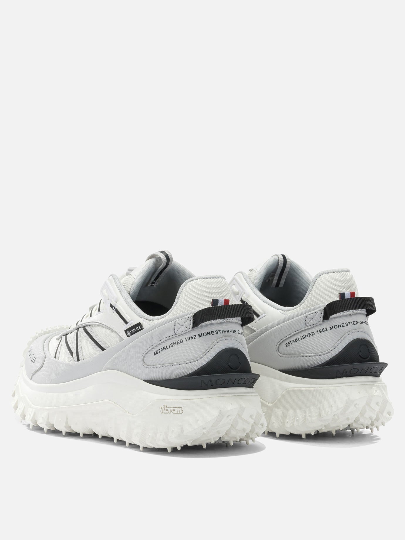 Low top sneakers 100% polyamide - 100% rubber  White - Moncler Men | PDP | VIETTI Online Store | thumbnail_4