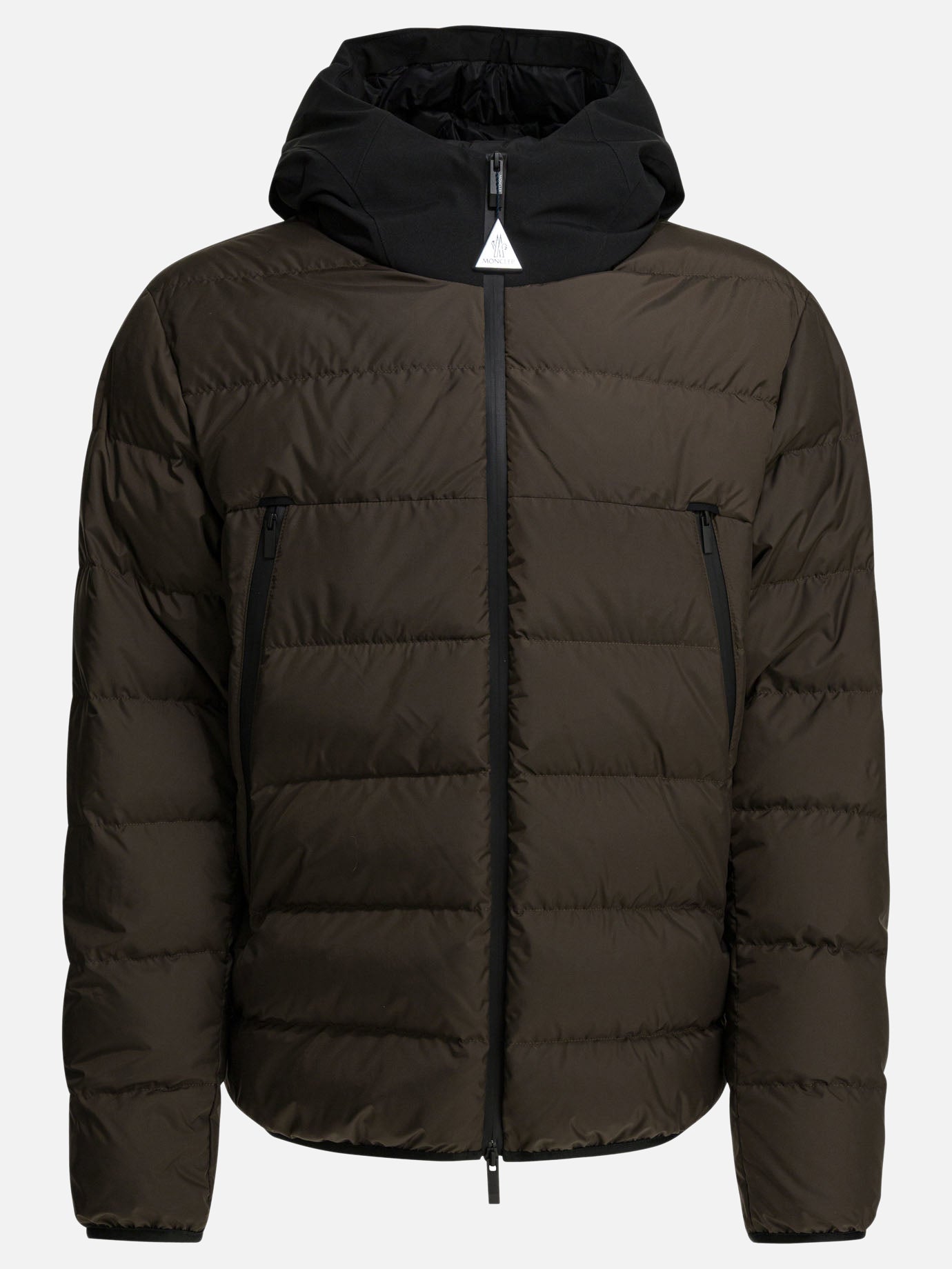 Down jackets Logo  Brown - Moncler Men | PDP | VIETTI Online Store | thumbnail