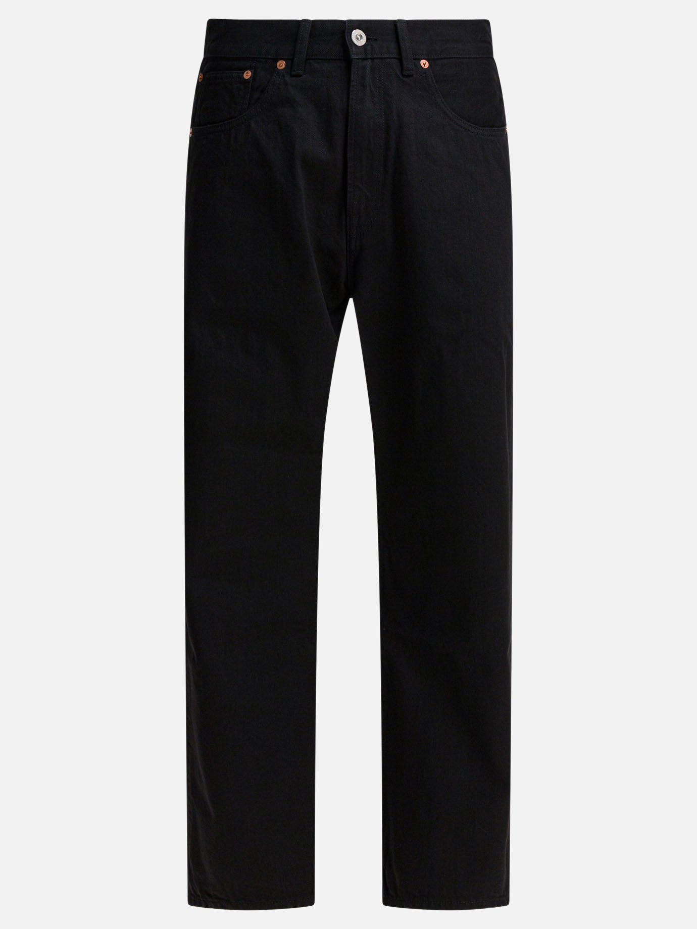 Wide-leg jeans Solid colour  Black - Our Legacy Men | PDP | VIETTI Online Store | thumbnail