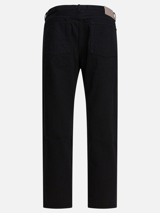 Wide-leg jeans Solid colour  Black - Our Legacy Men | PDP | VIETTI Online Store | 2
