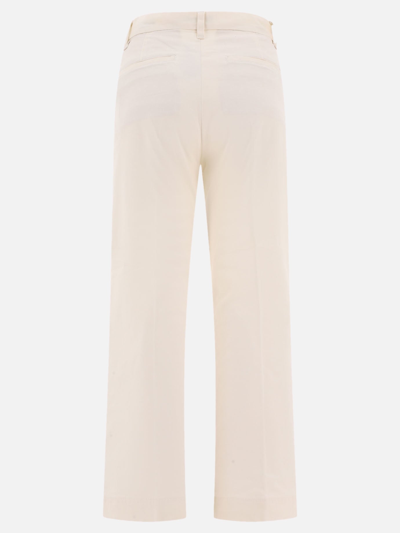 Leisure trousers Solid colour  White - Polo Ralph Lauren Women | PDP | VIETTI Online Store | Zoom-Modal_2
