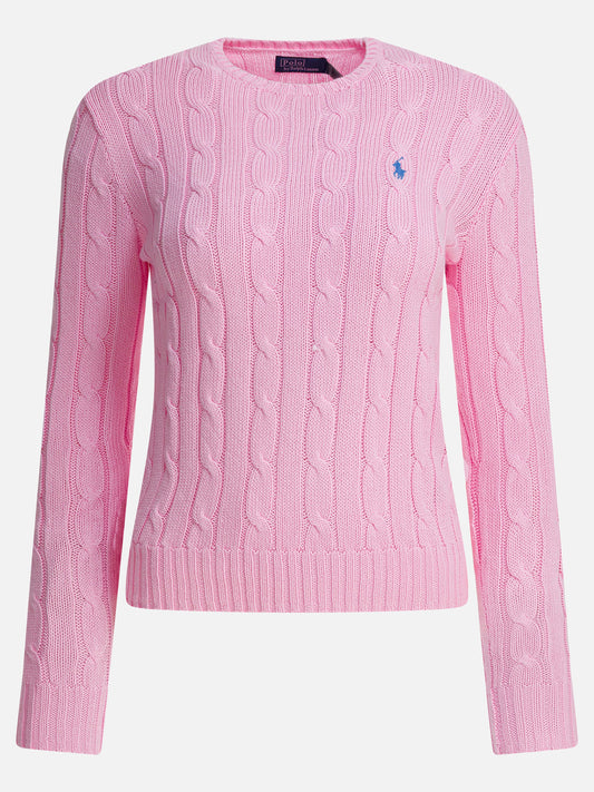 Crewneck sweaters Logo  Pink - Polo Ralph Lauren Women | PLP | VIETTI Online Store 
